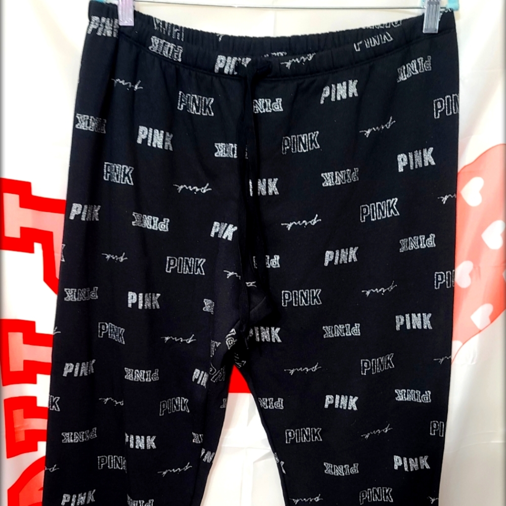 PINK RARE XL/XXL joggers NWT